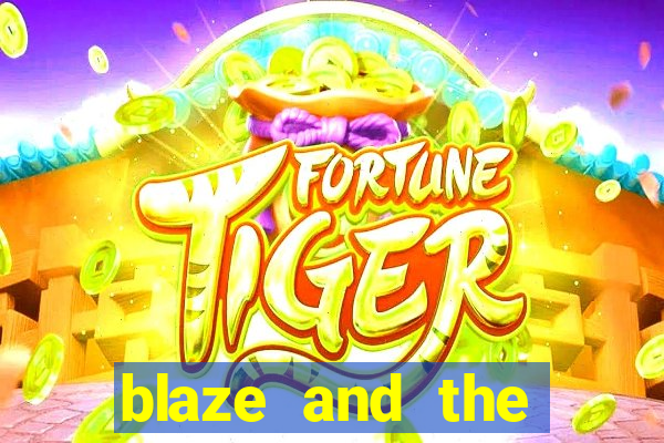 blaze and the monster machines logo font